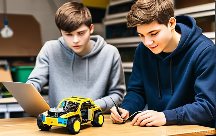 RC카와 AI 기술의 접목 - **AI RC Car - Adaptive Racing in Diverse Terrain:**
"A high-performance AI-powered remote contro... RC카와 AI 기술의 접목 - **AI RC Car - Adaptive Racing in Diverse Terrain:**
"A high-performance AI-powered remote contro...