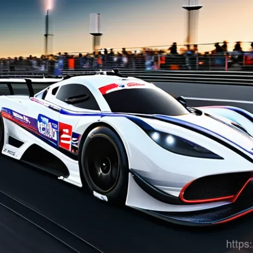 Home 22 RC카 부품 업그레이드 사례 - **Prompt 1: High-Speed RC Racing**
"An ultra-fast, sleek RC racing car, equipped with a brushles...