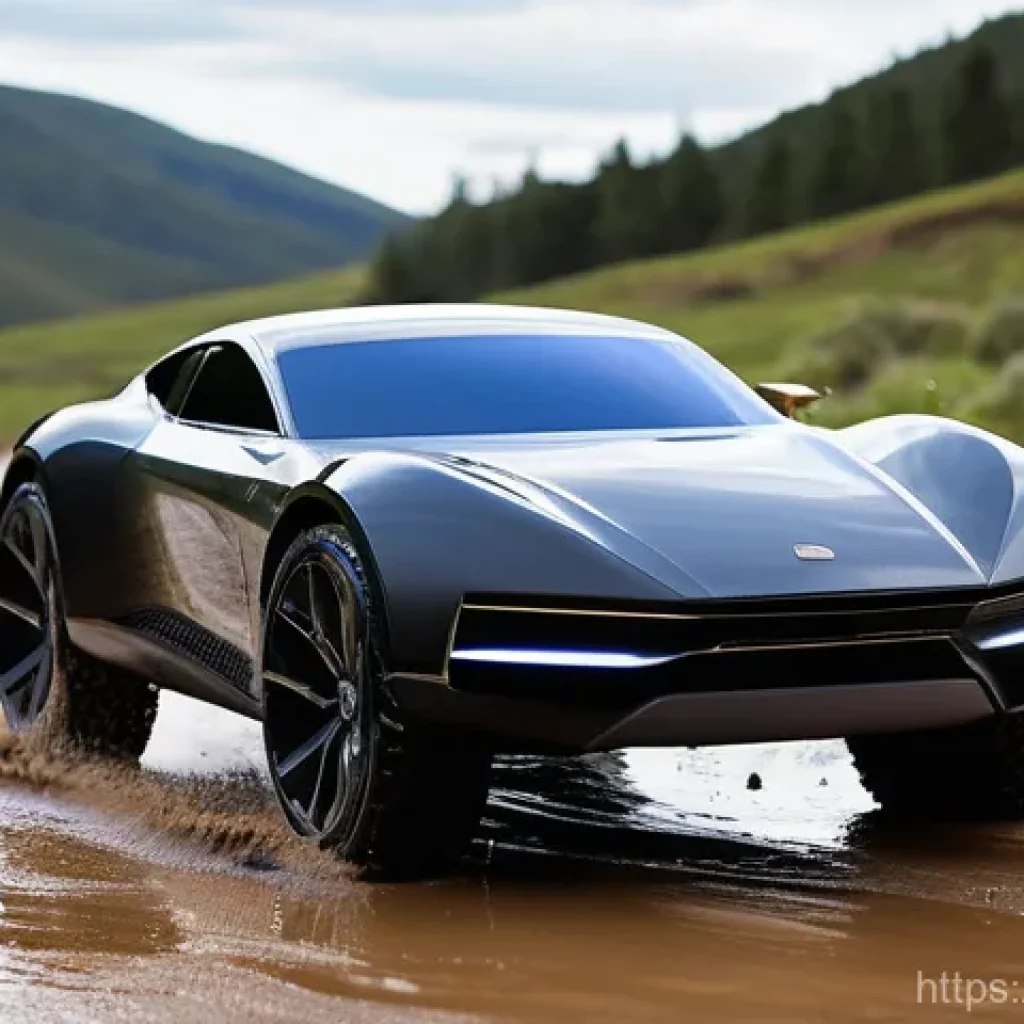 RC카의 신기술 적용 사례 - **Prompt 1: The Apex of Control and Durability**
"A sleek, futuristic remote-control car, made o...